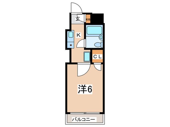 フレンドポート横浜第８(110)の物件間取画像